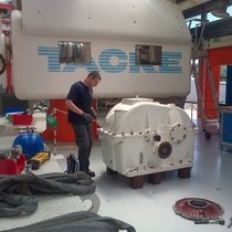 Greta Le Mans wind turbine component training
