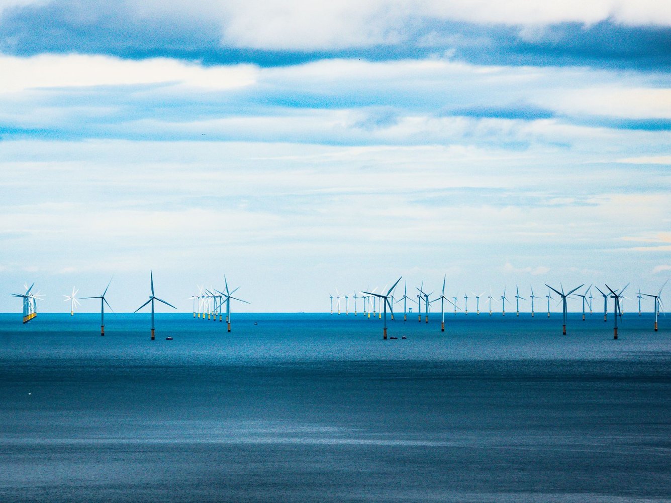 Wind turbine farm