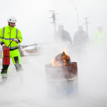 Fire awareness training action RESS Constanta 1